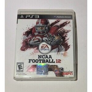 NCAA Football 12 (Sony PlayStation 3,‎ 2011) PS3 Complete w/ Manual - Free Ship